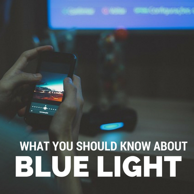 What you need to know about blue-spectrum light